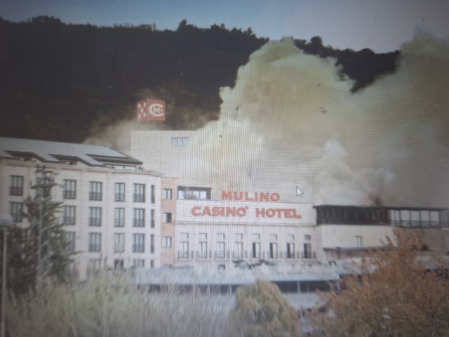 Požar u casinou Mulino plamtio od 8,45 do 18 sati